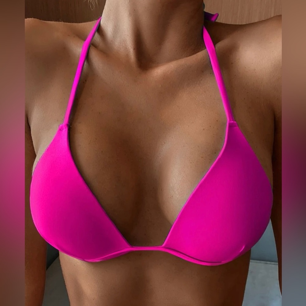 NEW Push up Pink Swim Top